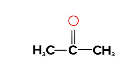 structure of propanone|structural formula of propanone.